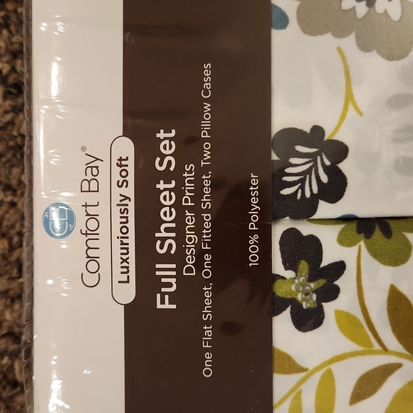 NWT Comfort Bay Full Sheet Set - Picture 7 of 7